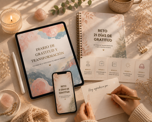 KIT 21 días de Gratitud (producto digital)